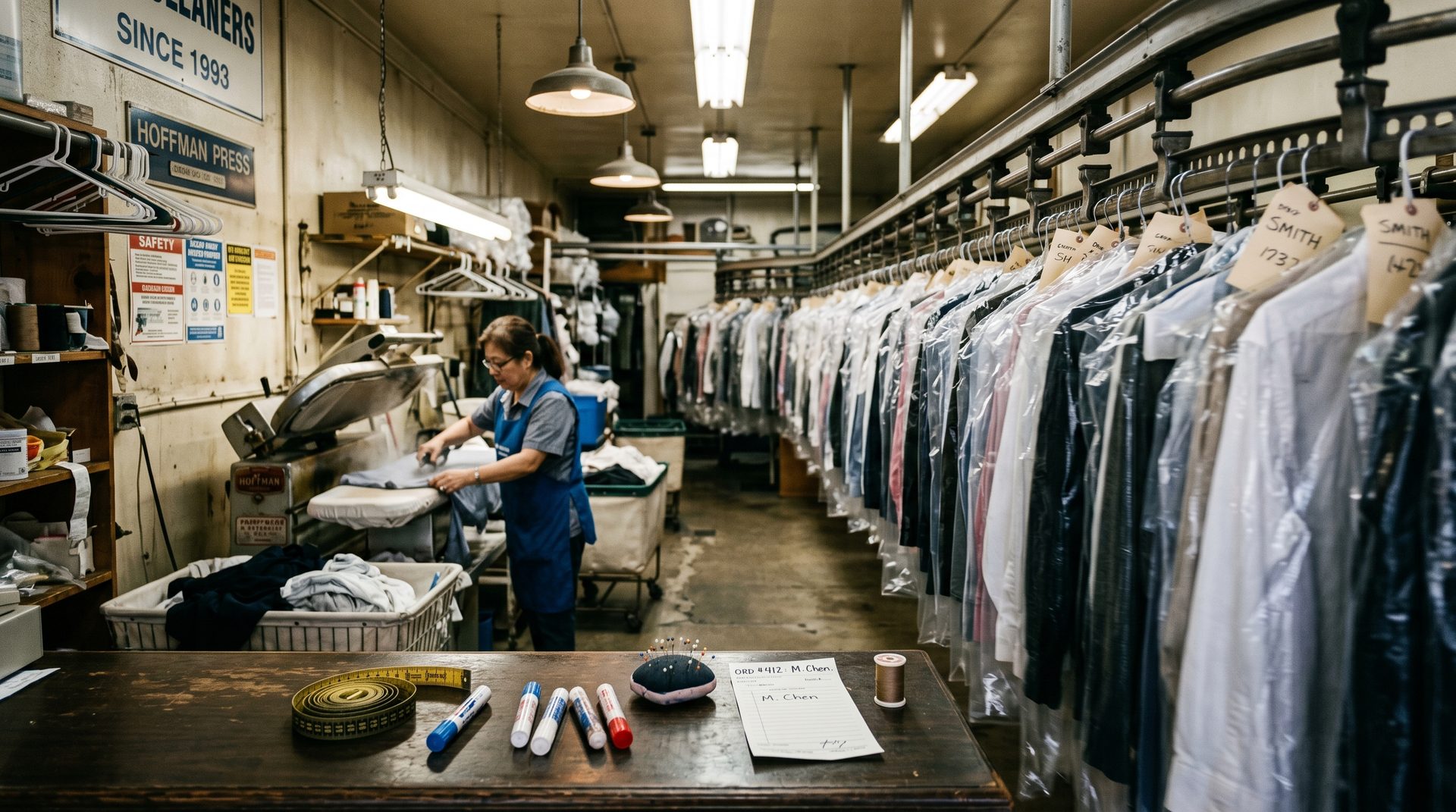 Inside Mar Vista Cleaners